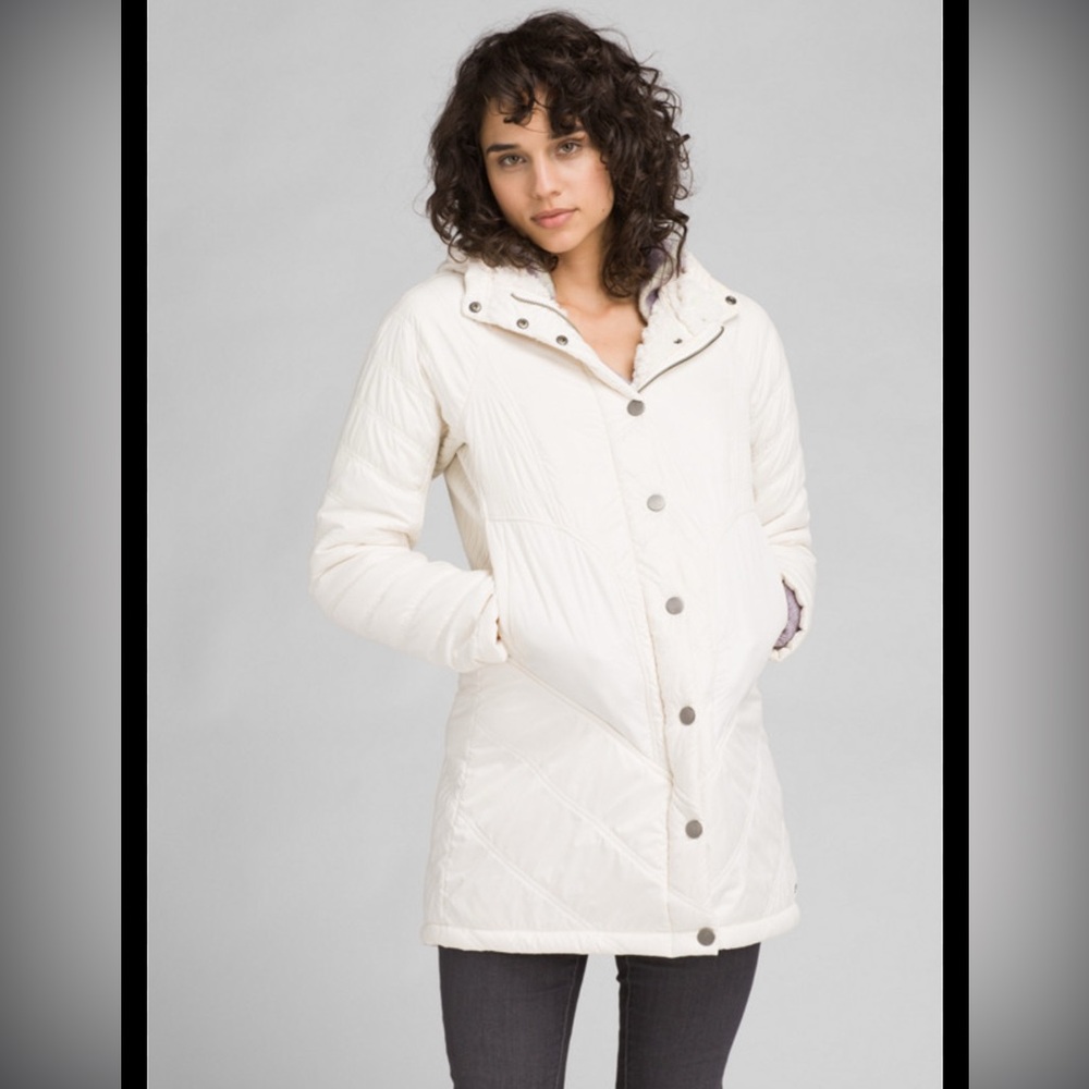 prAna fleece lined jacket
